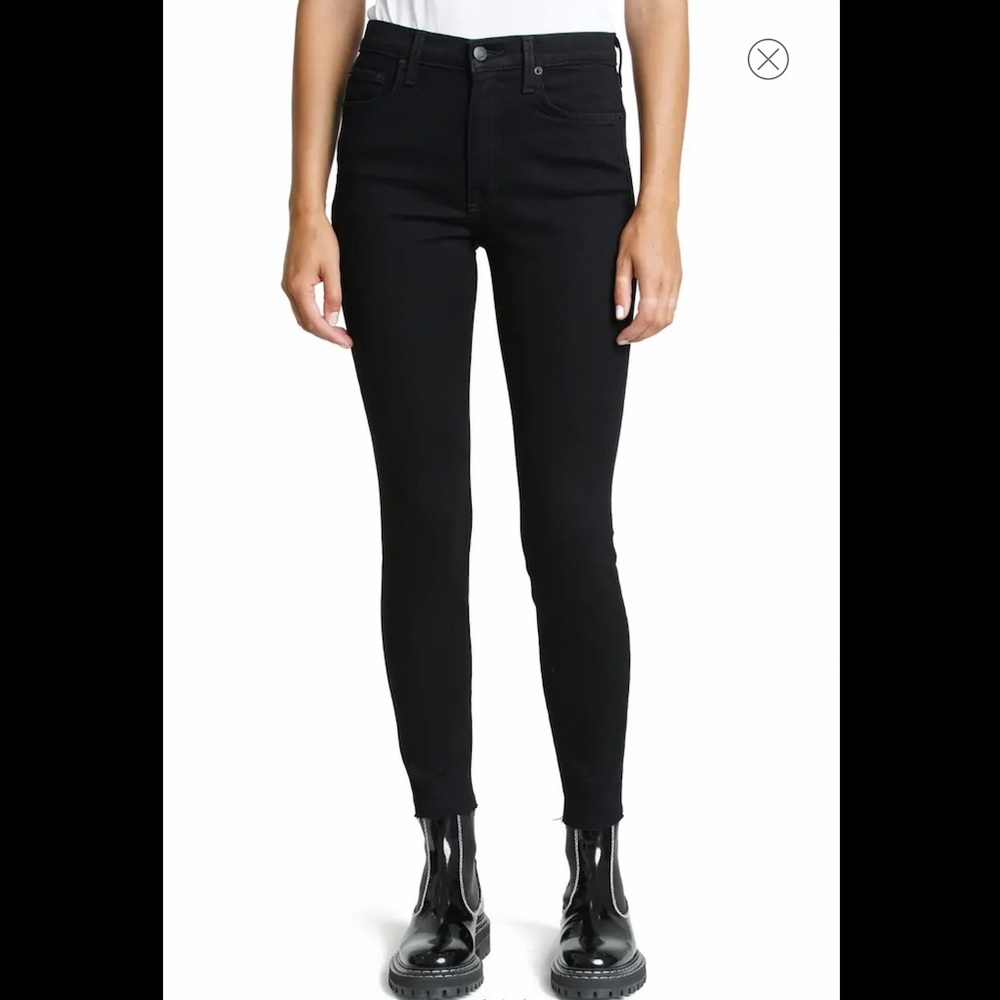 Pistola black coated jeans size 32